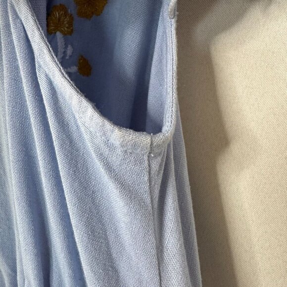 SAYLOR Light Blue Embroidered Maxi Dress - Picture 14 of 16